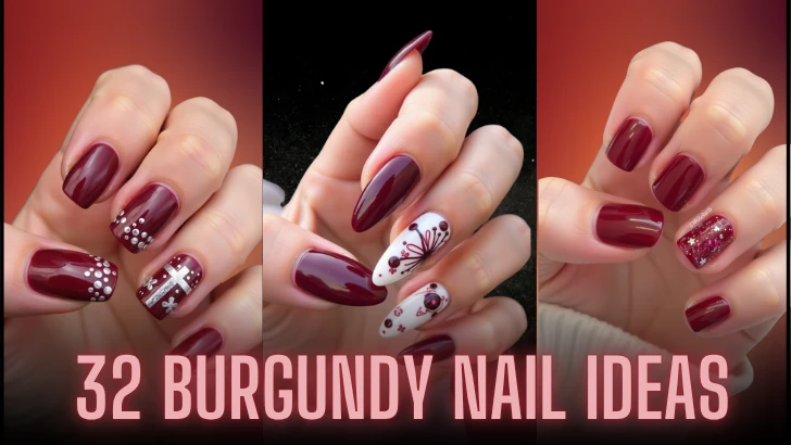 Burgundy Nail Ideas