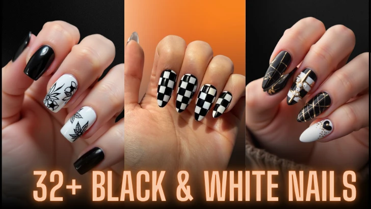 Black & White Nail Ideas