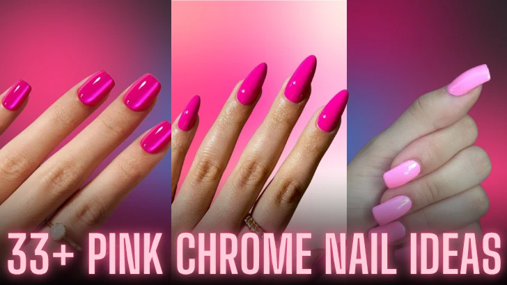 Pink Chrome Nail Ideas