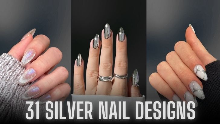 Silver Nail Designs