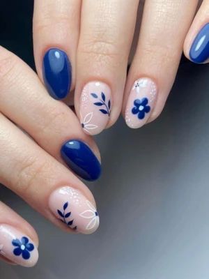 Blue Florals