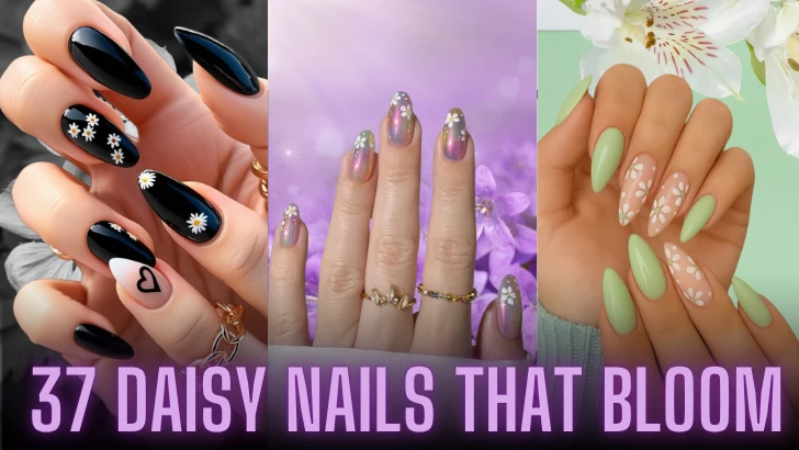 37 Daisy Nails That Bloom With Sexy Soft-Girl Energy