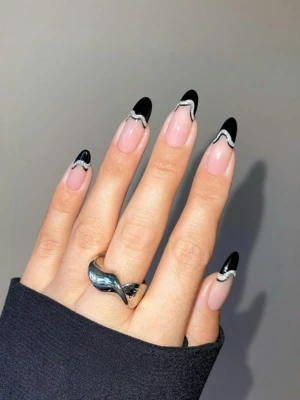 Black & Silver