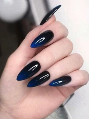 Blue & Black Mix