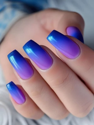 Blue & Purple