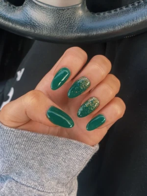 Glitter Gradient Green