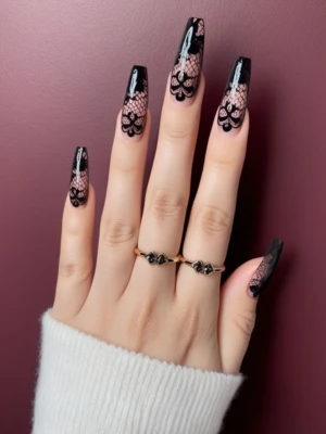 Gothic Lace Accent