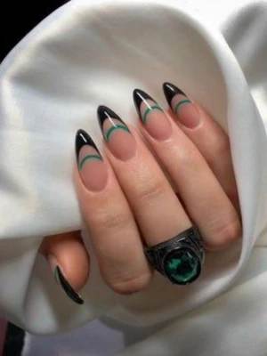 Green & Black Frenchies