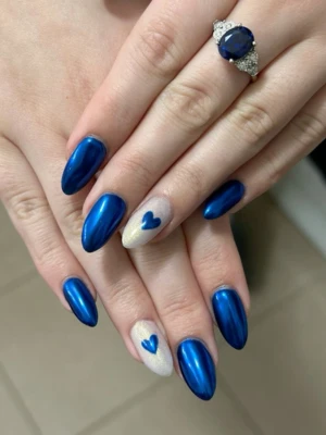Heart negative space