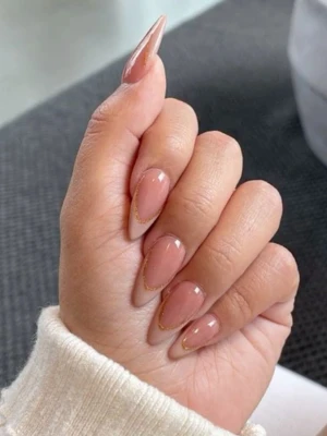 Invisible French Manicure