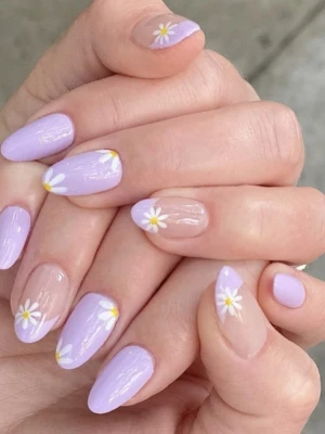 Lavender Mani