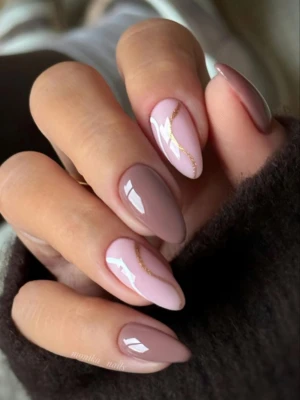 Mauve Nails