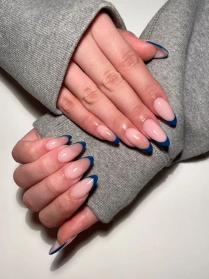 Navy Blue Tips