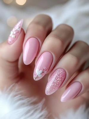 Pink Nails