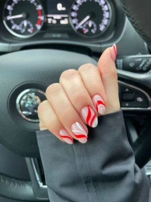 Red Ombre Swirl