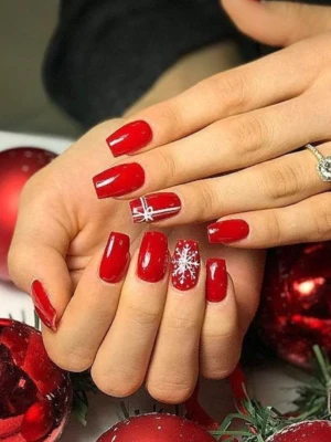 Reindeer & Gift Bow