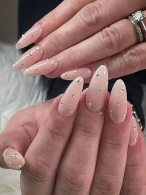 Rhinestone Nails