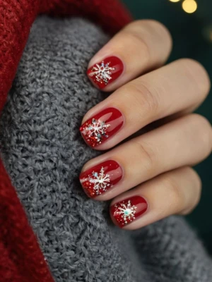 Short Christmas Nails