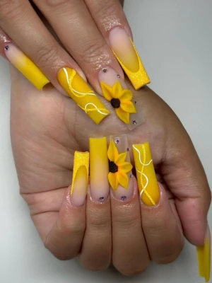 3D Sunflowers
