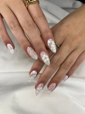 Blooming Gel Flowers Nail