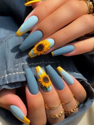 Blue French