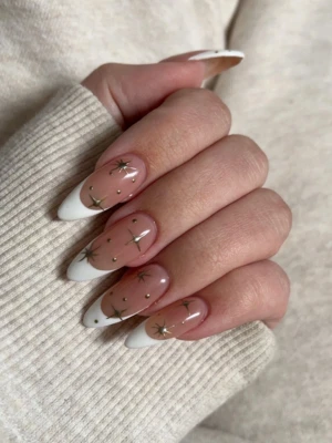 Celestial French Nails