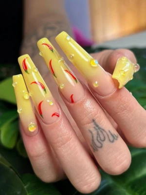 Chili Peppers Nail