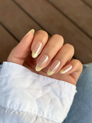 Chrome French Nail