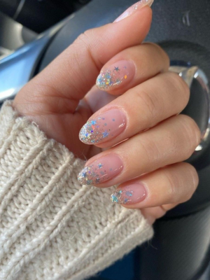 Confetti Sprinkle Nails