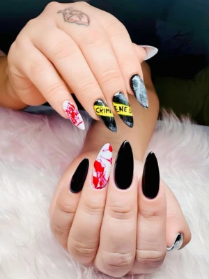 Crime Scene Nails