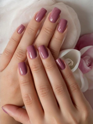 Dusty Rose Nail