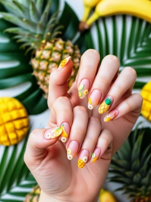 Fresh Citrus Nail