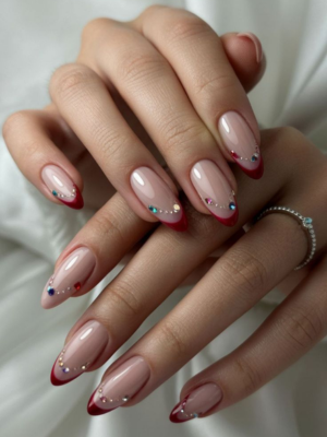 Glam French Tips
