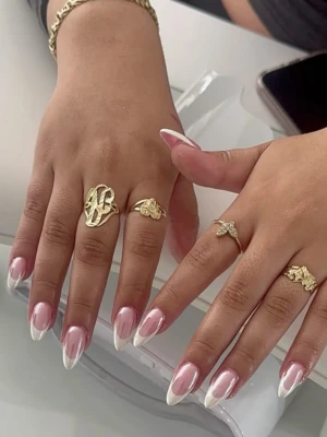 Iced French Nail
