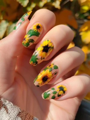 Intricate Sunflowers