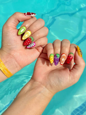 Jelly Fruit Nails
