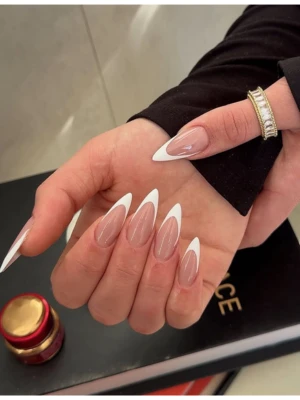 Pointed French Nails