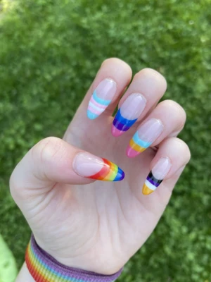 Progress Pride Nails