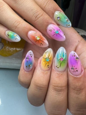 Rhinestone Cowgirl Nails