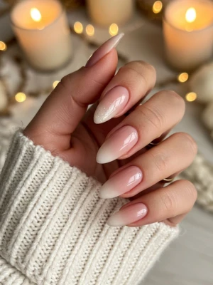 Soft Pink French Nail
