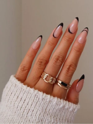 Upside-Down Tips Nails