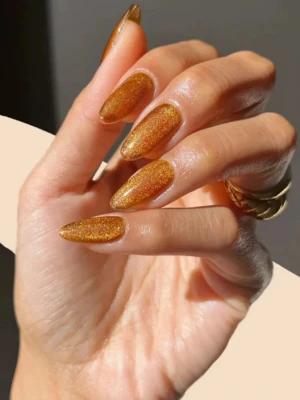 Velvet Amber Nails