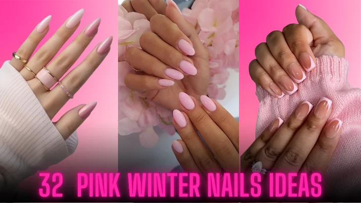 32 PINK WINTER NAIL