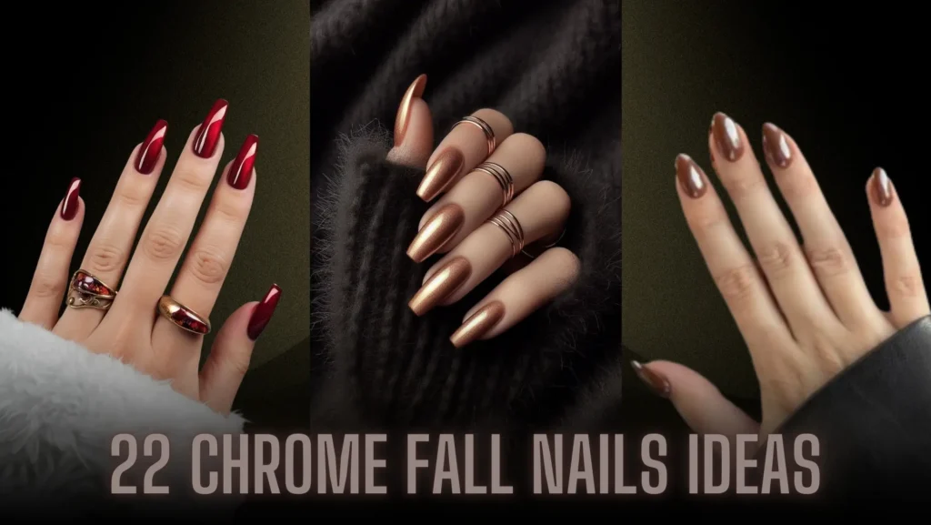 Chrome Fall Nails