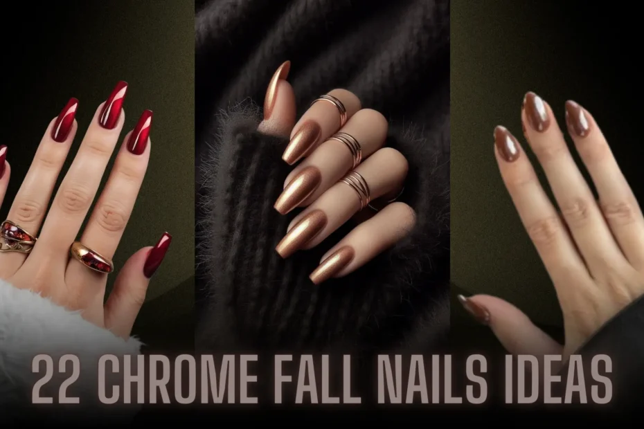 Chrome Fall Nails