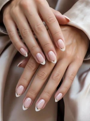 Classic French Tips Nail
