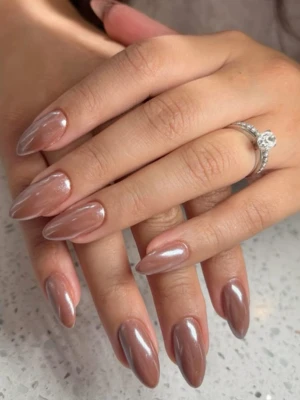 Glazed Neutrals Nail