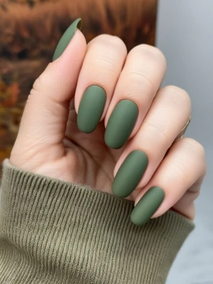 Olive Matte Magic Nail