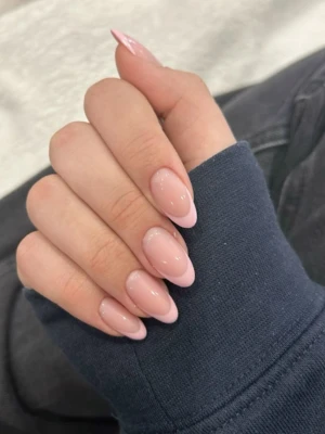 Pink French Tips Nail