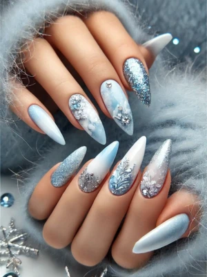Winter Frost Nail